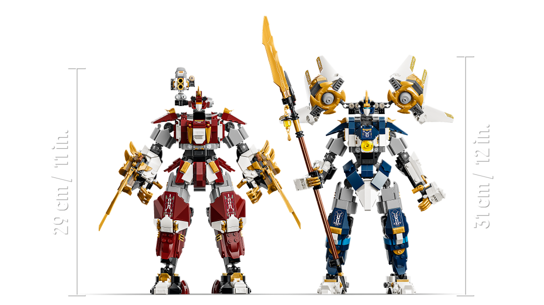 NINJAGO The Twin Titan Mechs | 71870