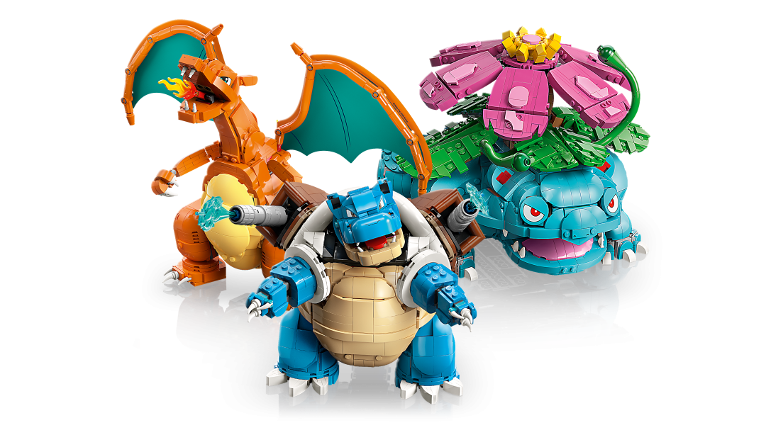 Pokémon Venusaur, Charizard and Blastoise | 72153