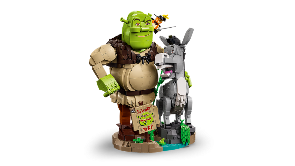 Icons Shrek, Donkey & Puss in Boots | 72423