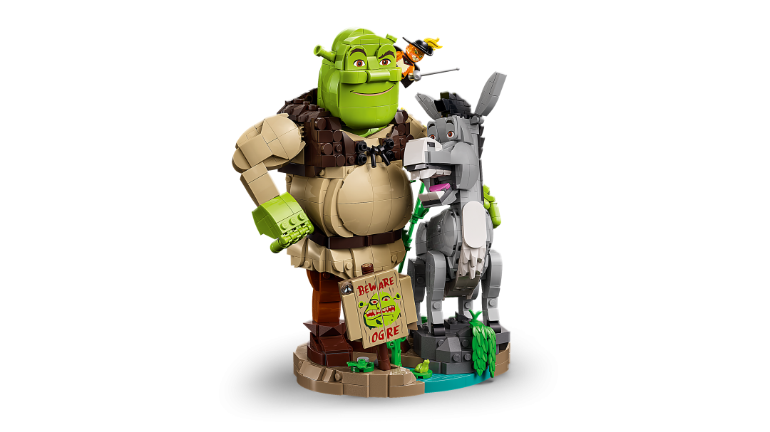 Icons Shrek, Donkey & Puss in Boots | 72423