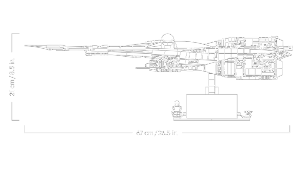 Star Wars The Mandalorian's N-1 Starfighter | 75442
