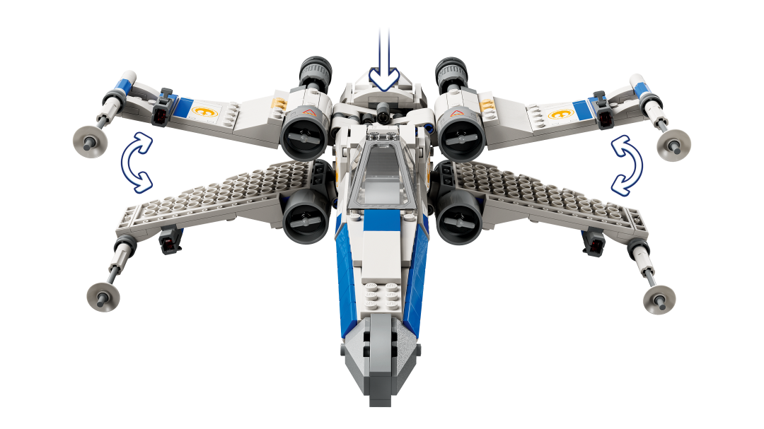 Star Wars New Republic X-Wing Starfighter | 75460