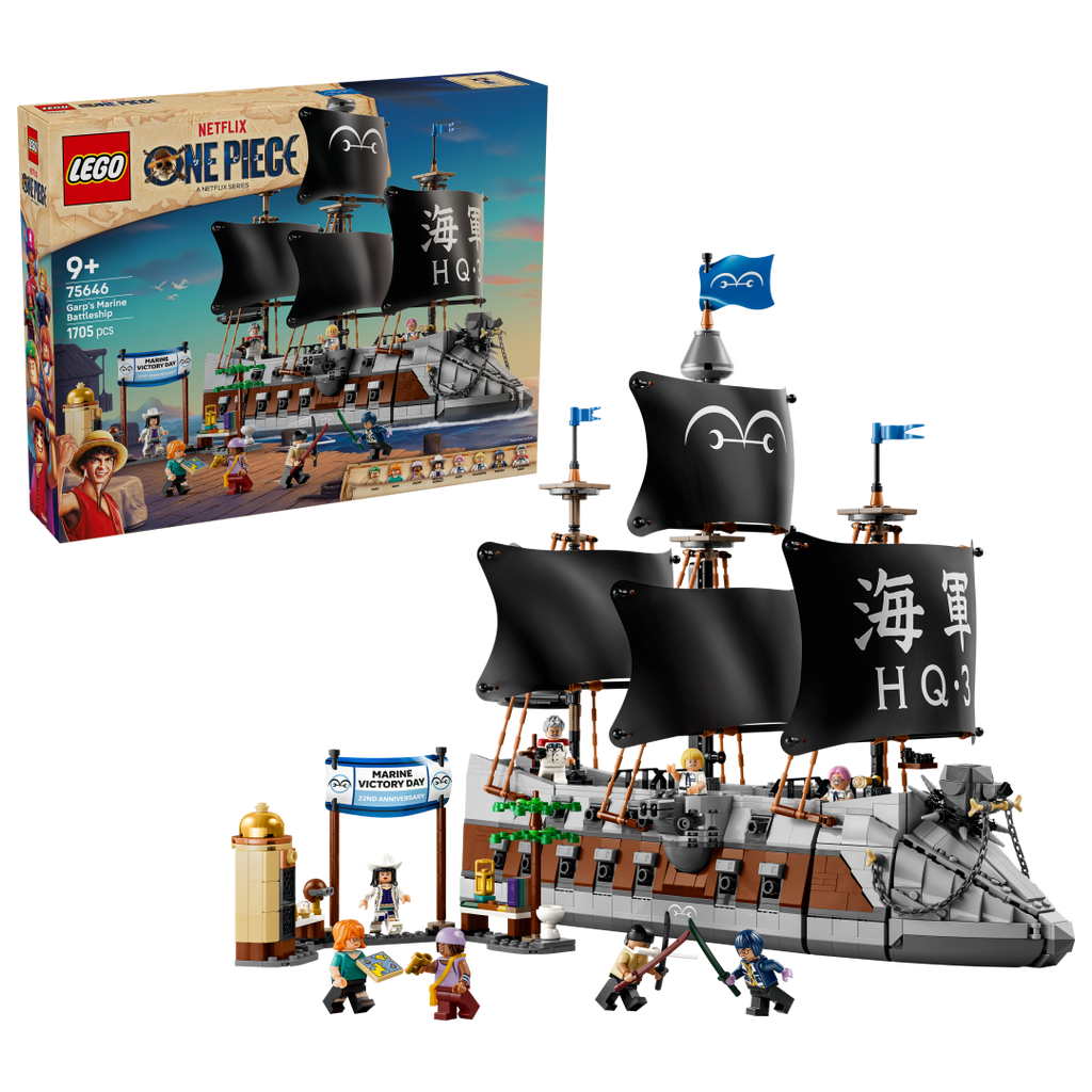 One Piece Garp's Marine Battleship | 75646