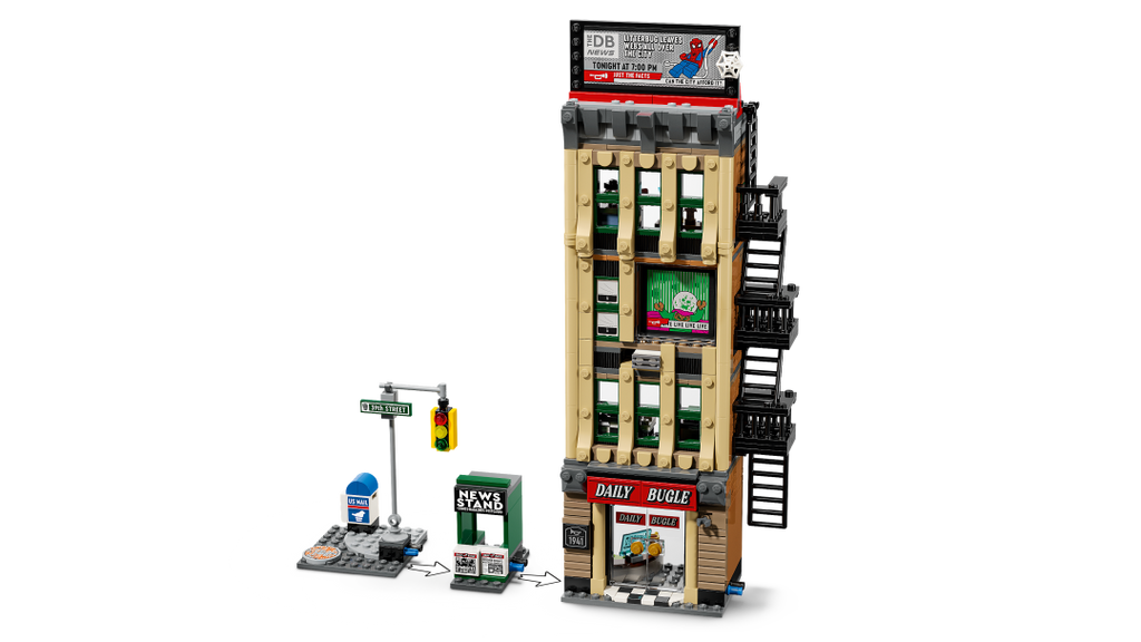 Marvel Spider-Man vs. Mysterio: The Daily Bugle | 76342
