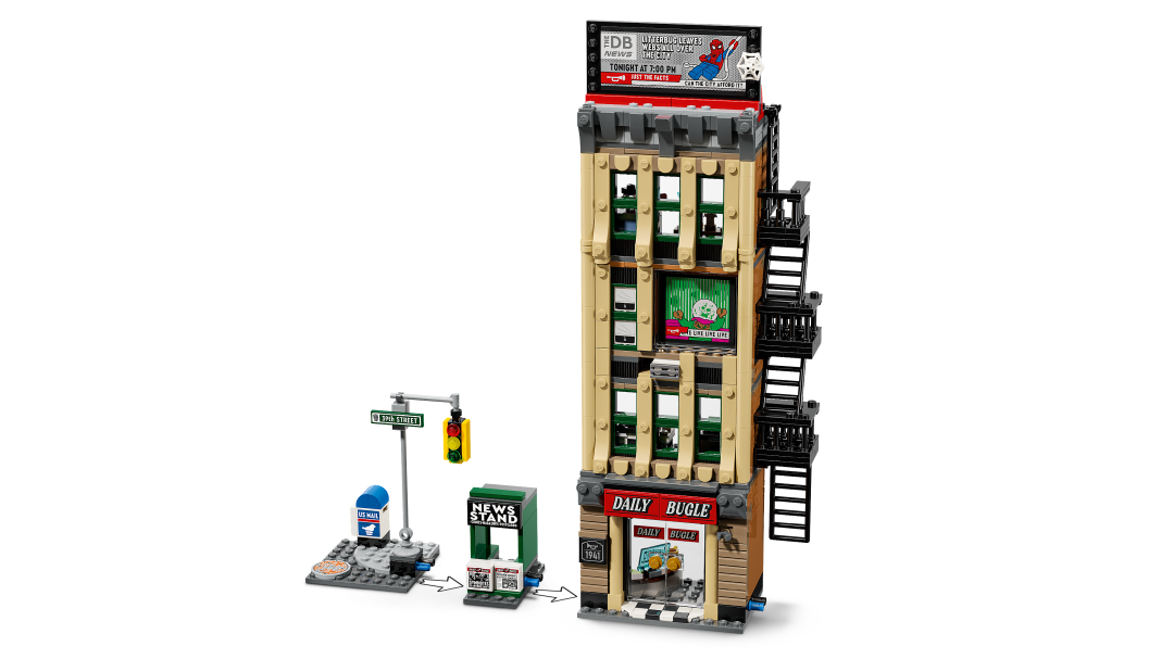 Marvel Spider-Man vs. Mysterio: The Daily Bugle | 76342