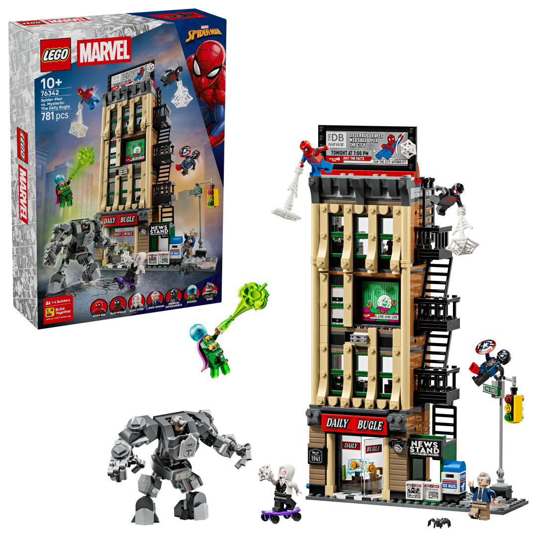 Marvel Spider-Man vs. Mysterio: The Daily Bugle | 76342