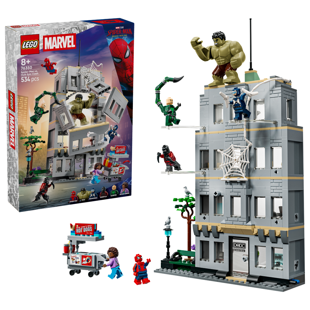 Marvel Spider-Man vs. Hulk Epic Clash | 76350