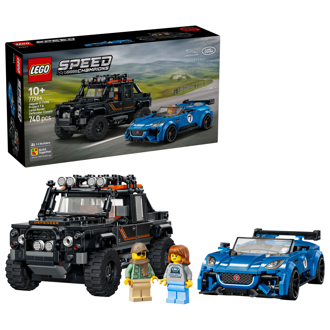 Speed Champions Jaguar Project 7 & Land Rover Defender | 77264