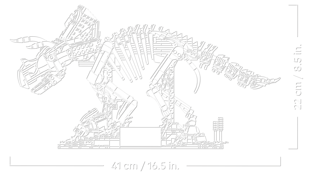 Jurassic World Dinosaur Fossils: Triceratops | 77985