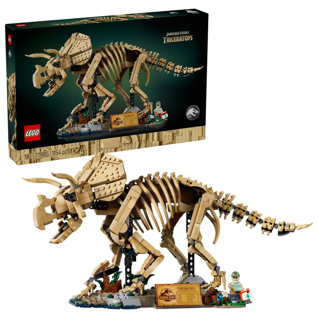 Jurassic World Dinosaur Fossils: Triceratops | 77985