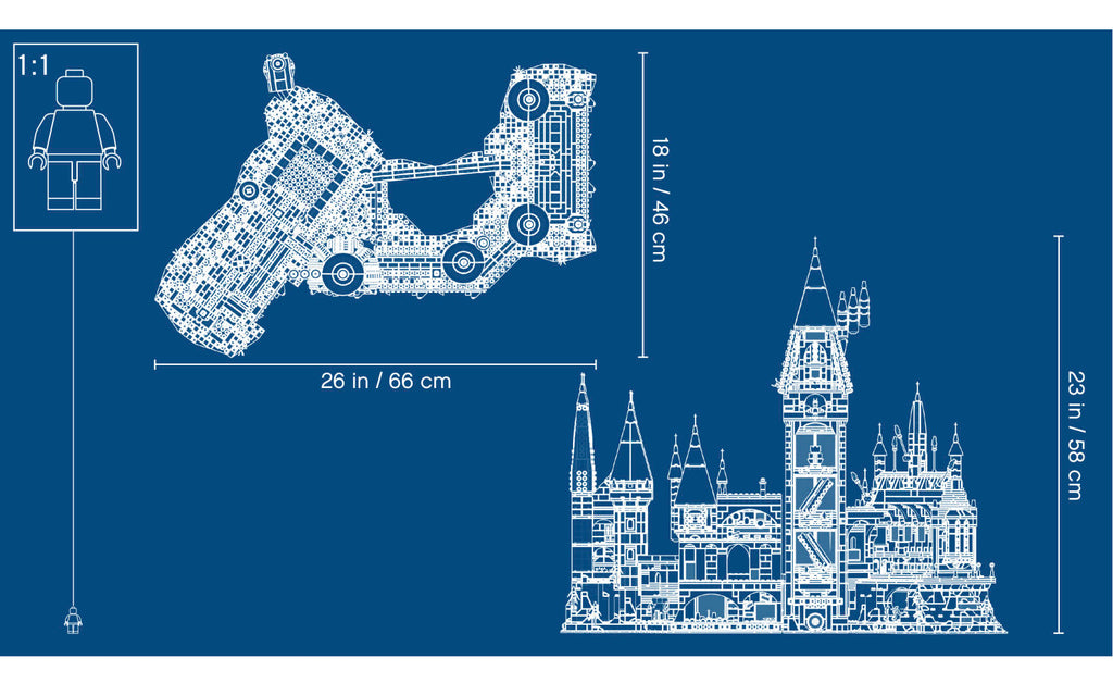 Harry Potter The Hogwarts Castle | 71043