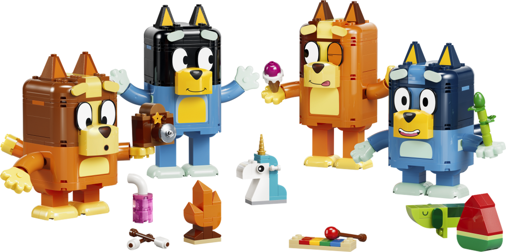 Bluey Brick-Built Bluey Family | 11217