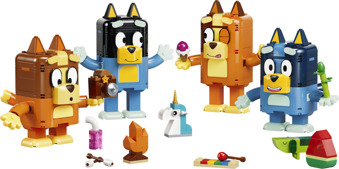 Bluey Brick-Built Bluey Family | 11217