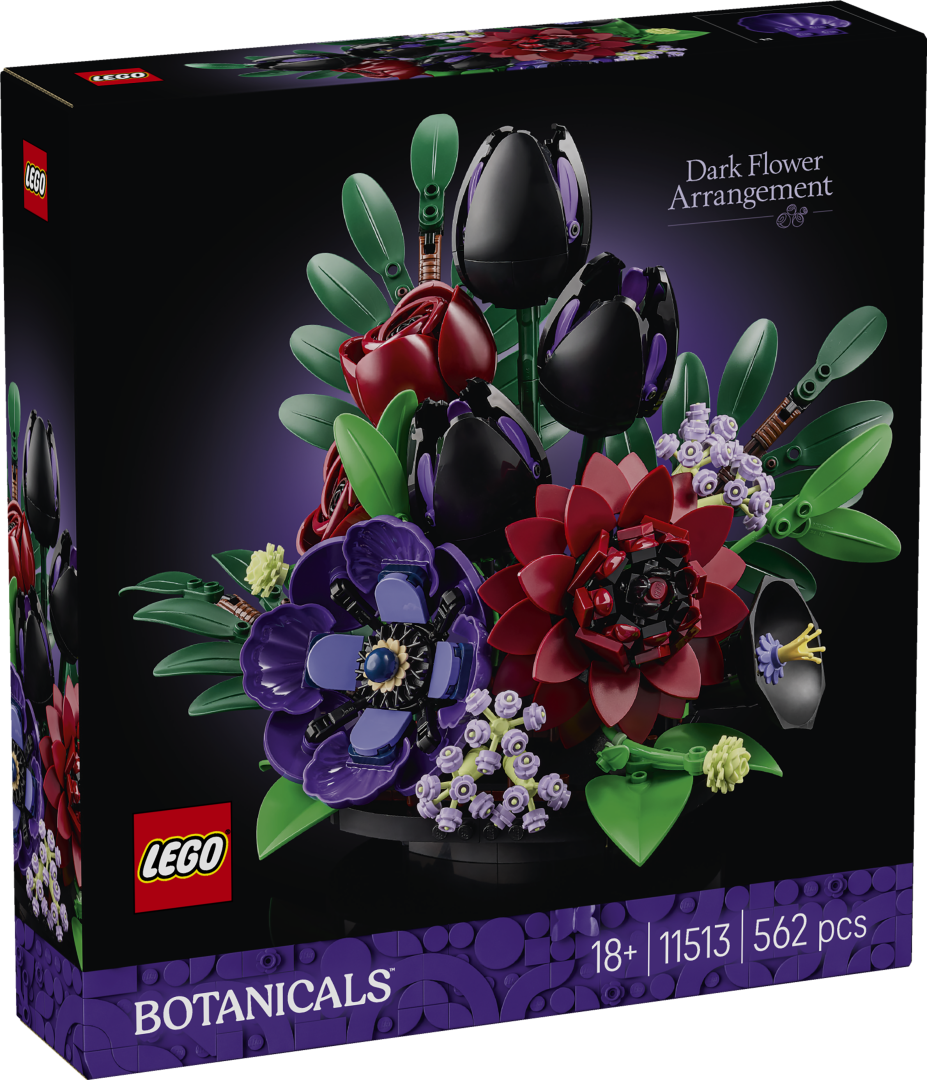 Botanicals Dark Flower Arrangement | 11513