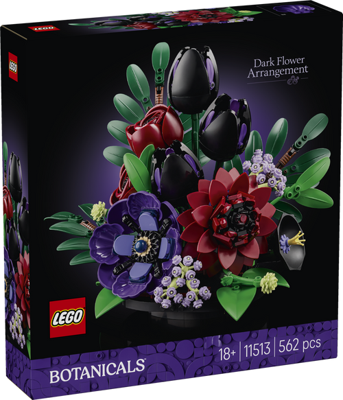 Botanicals Dark Flower Arrangement | 11513