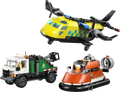 City Airplane, Service Truck & Hovercraft Remix | 60505