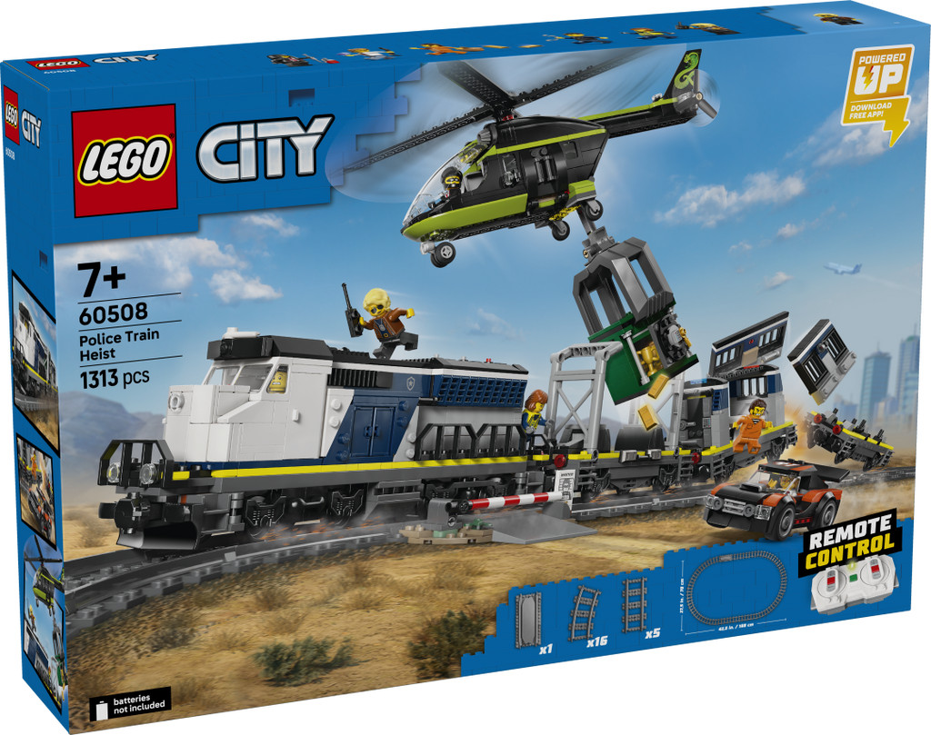 City Police Train Heist | 60508