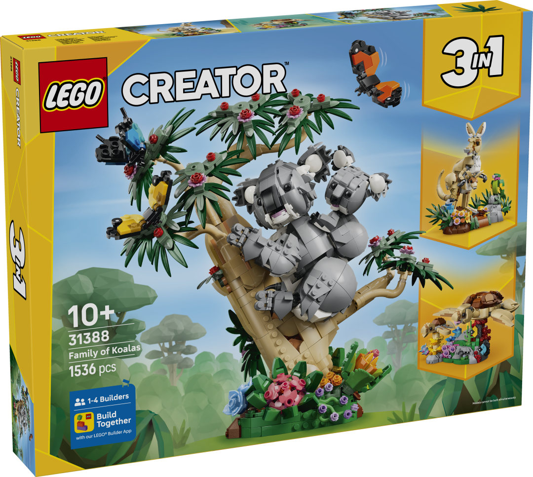 Creator 3-in-1 Wild Animals: Family of Koalas | 31388