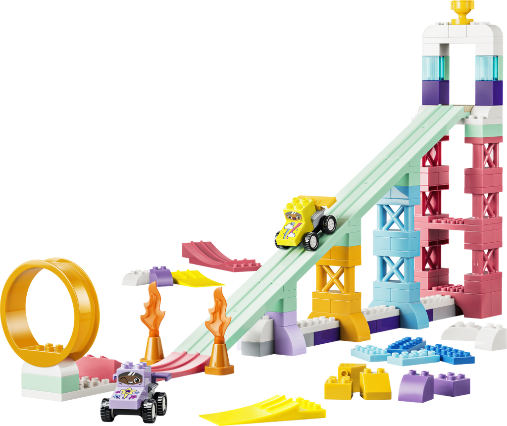 DUPLO 3-in-1 Creative Ramps with Vehicles | 10478