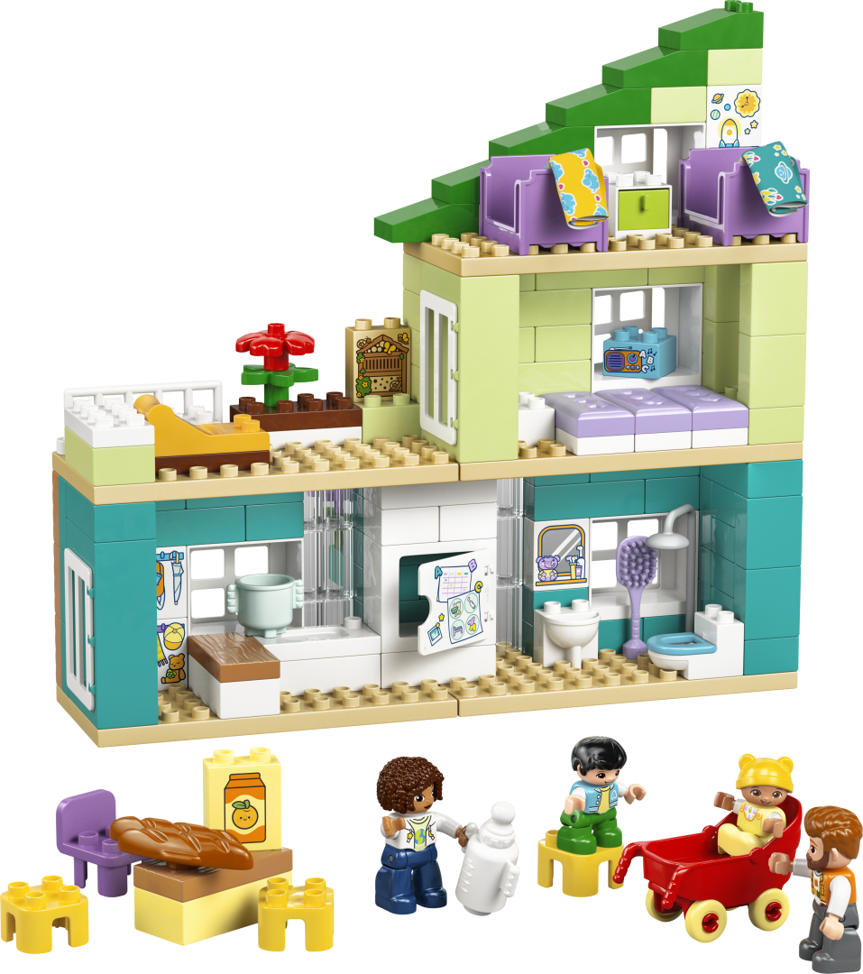 DUPLO 3-in-1 Modern Family House with Figures | 10470