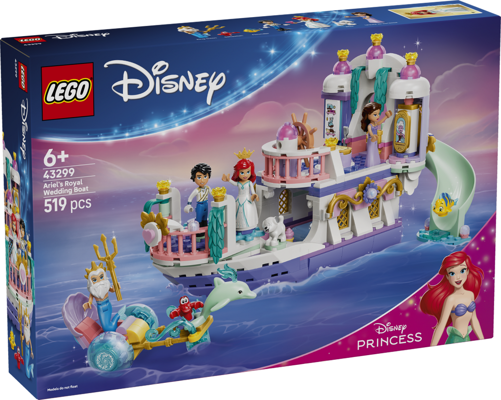 Disney Ariel's Royal Wedding Boat | 43299