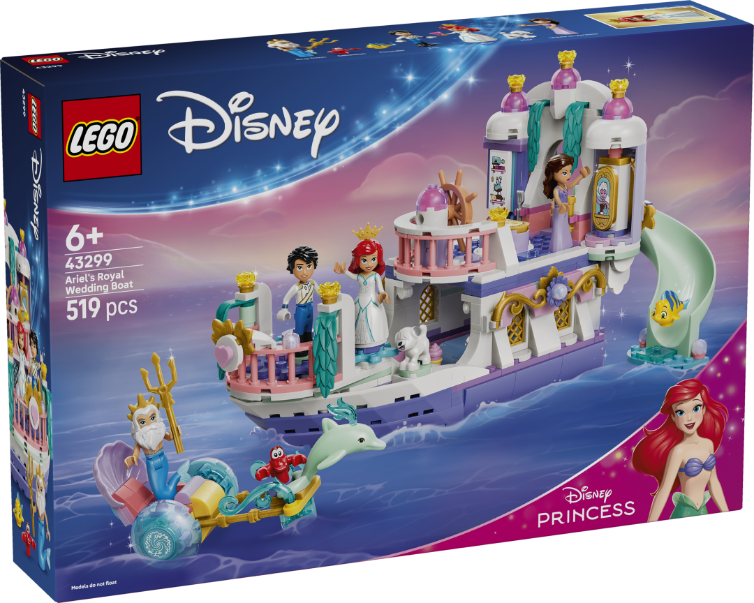 Disney Ariel's Royal Wedding Boat | 43299