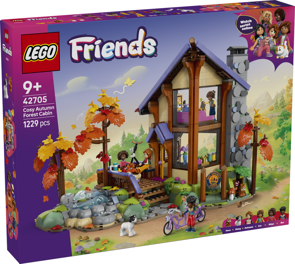 Friends Cozy Fall Forest Cabin | 42705