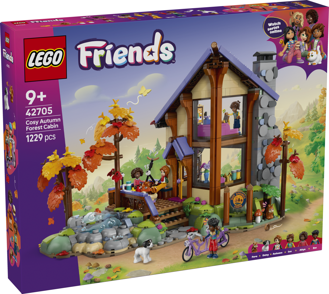 Friends Cozy Fall Forest Cabin | 42705