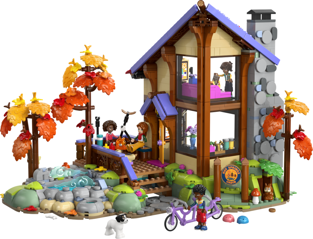 Friends Cozy Fall Forest Cabin | 42705