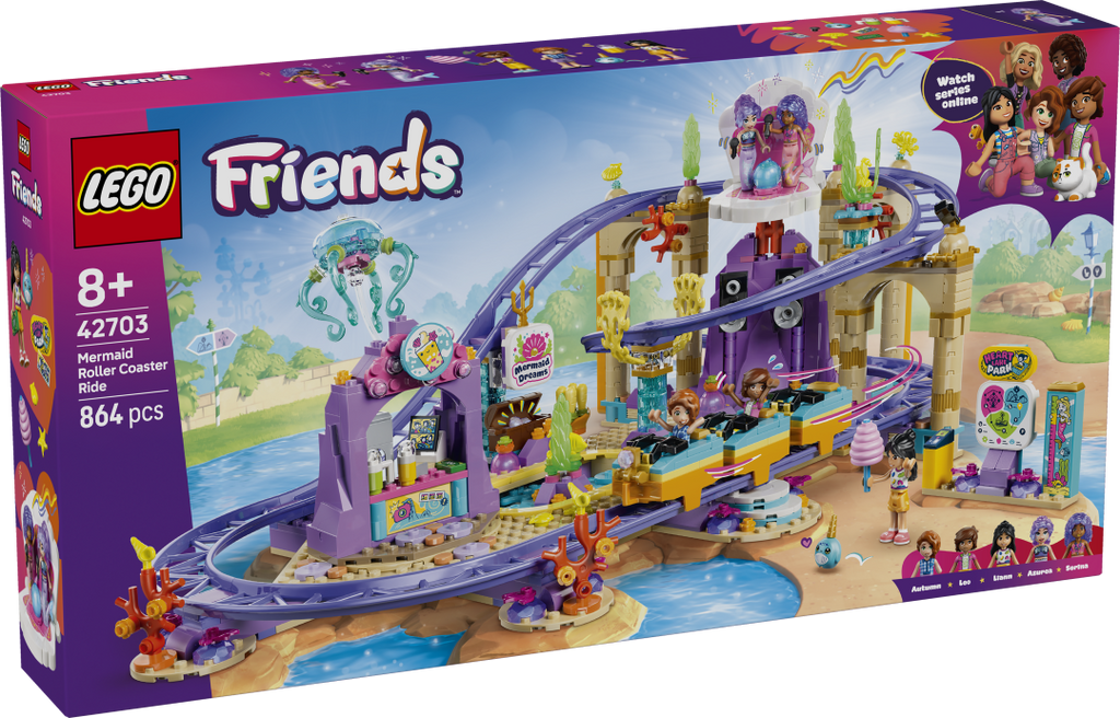 Friends Mermaid Roller Coaster Ride | 42703