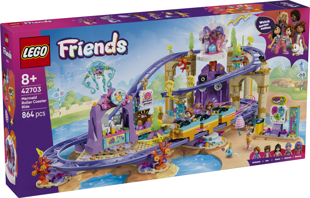 Friends Mermaid Roller Coaster Ride | 42703