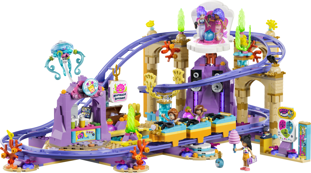 Friends Mermaid Roller Coaster Ride | 42703