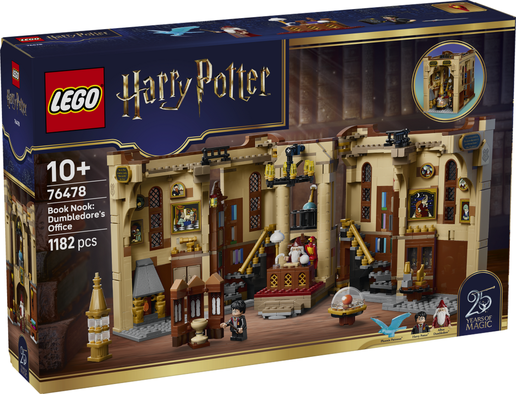 Harry Potter Book Nook: Dumbledore's Office | 76478
