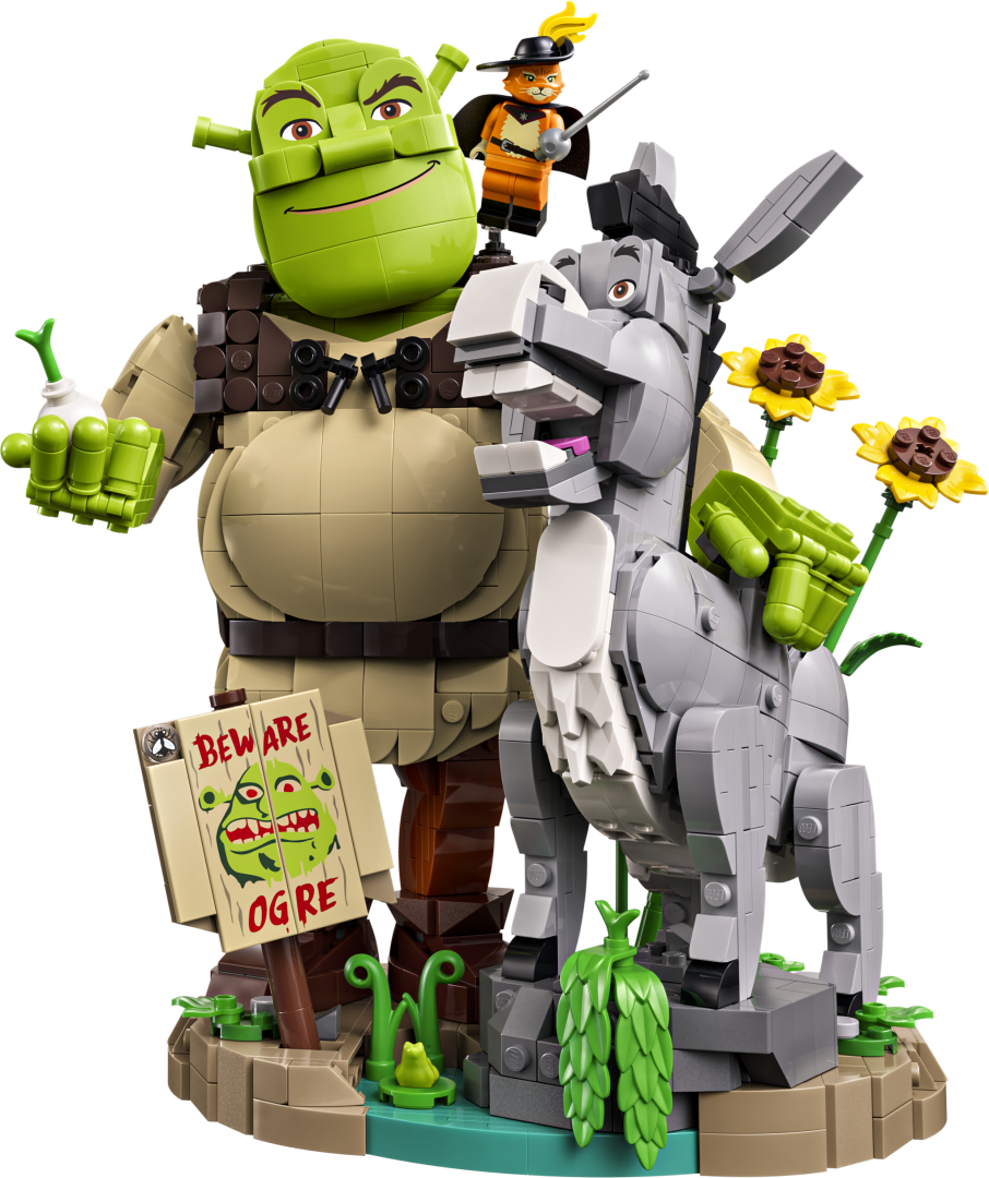 Icons Shrek, Donkey & Puss in Boots | 72423
