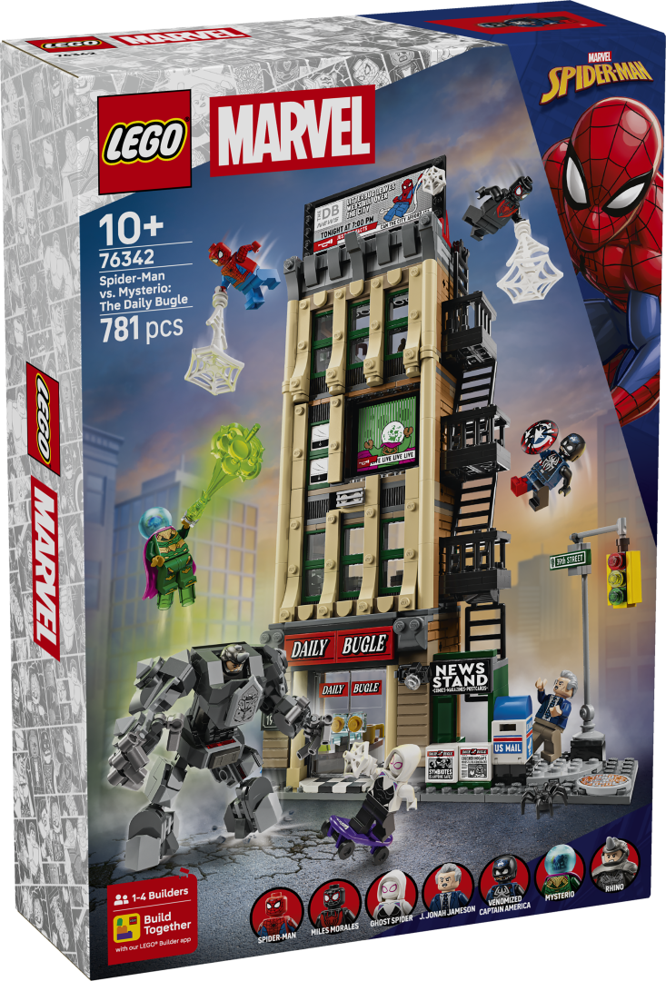 Marvel Spider-Man vs. Mysterio: The Daily Bugle | 76342