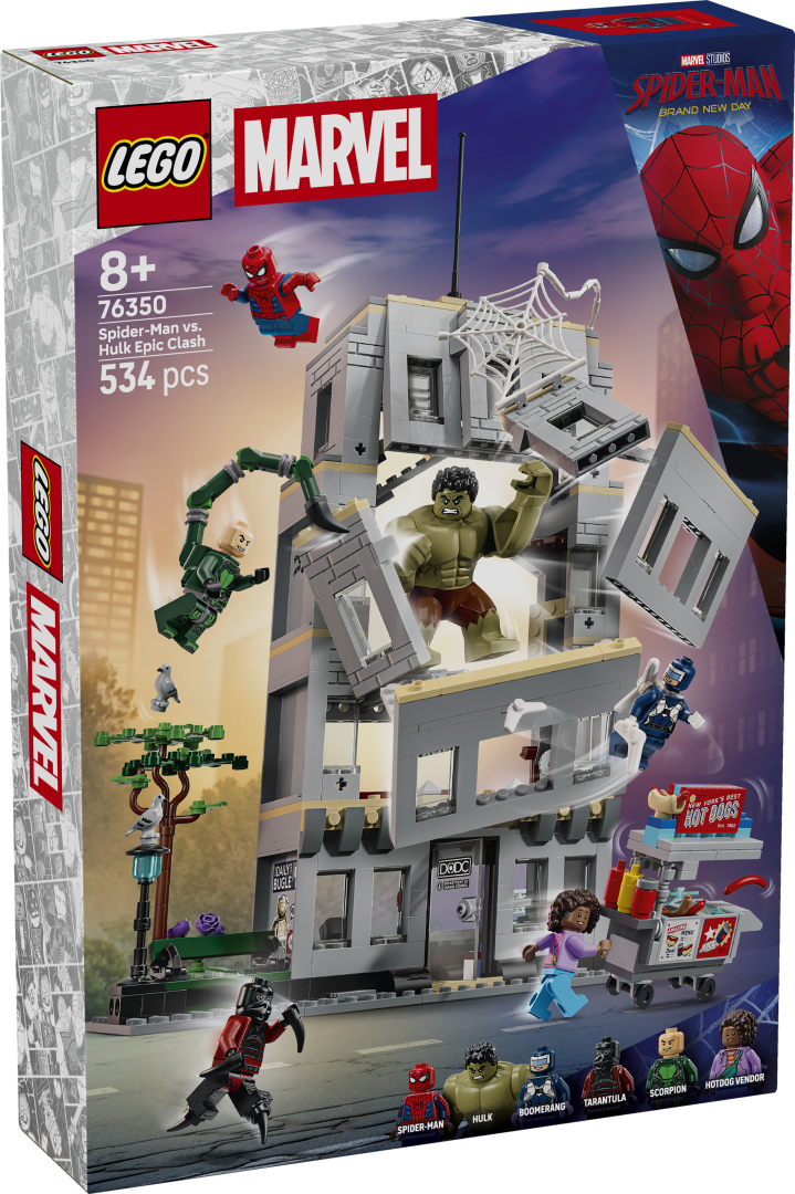 Marvel Spider-Man vs. Hulk Epic Clash | 76350