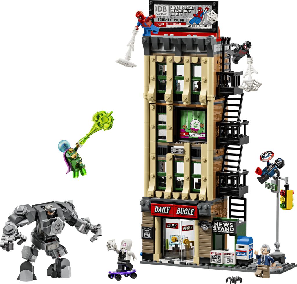 Marvel Spider-Man vs. Mysterio: The Daily Bugle | 76342