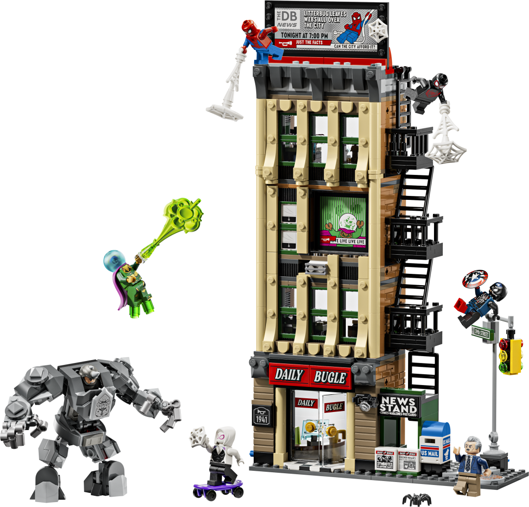 Marvel Spider-Man vs. Mysterio: The Daily Bugle | 76342