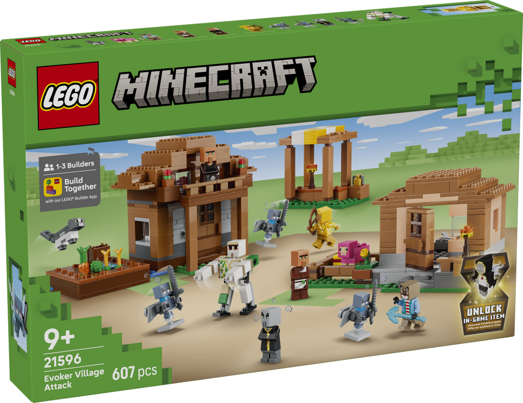 Minecraft Evoker Village Attack | 21596