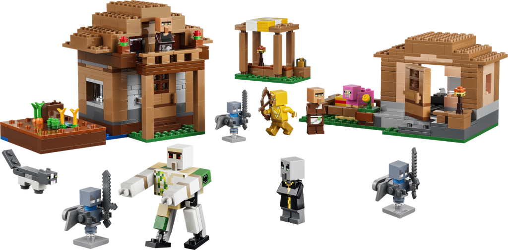 Minecraft Evoker Village Attack | 21596
