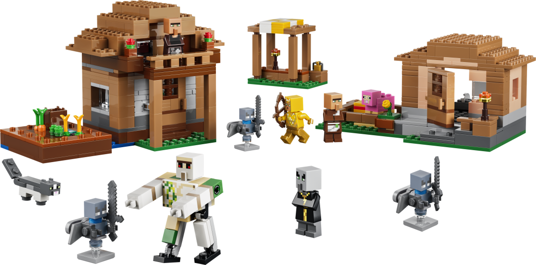Minecraft Evoker Village Attack | 21596