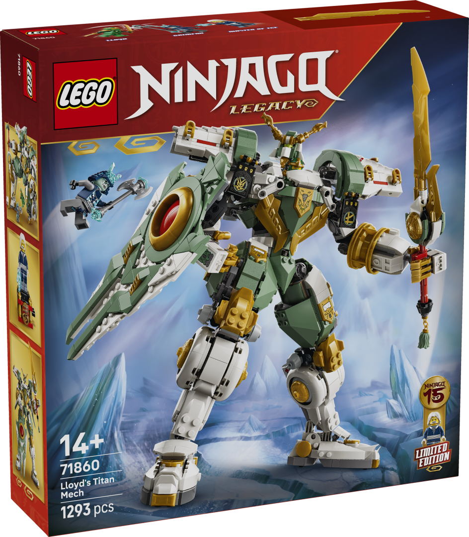 NINJAGO Lloyd's Titan Mech 15th Anniversary | 71860