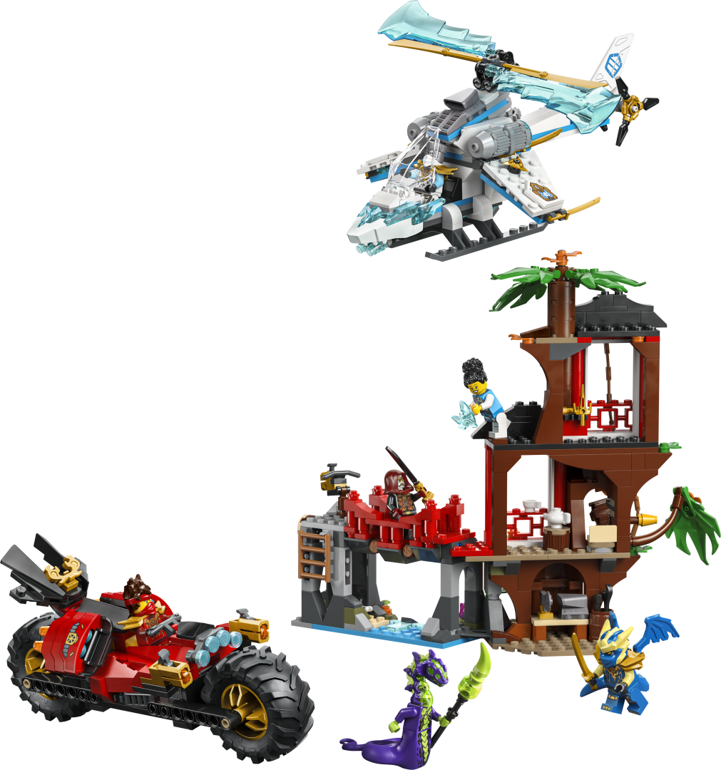 NINJAGO Ninja Vehicle Tree House Battle | 71857