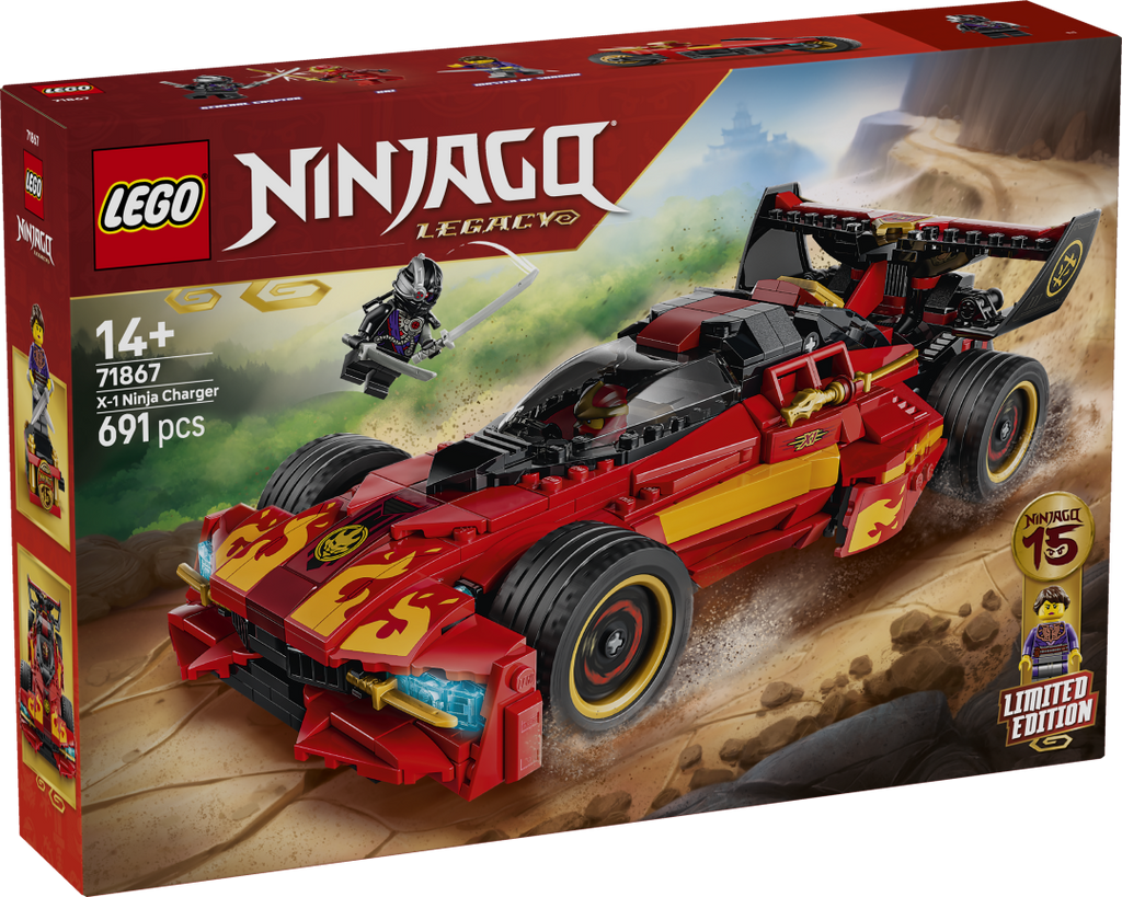 NINJAGO X-1 Ninja Charger 15th Anniversary | 71867