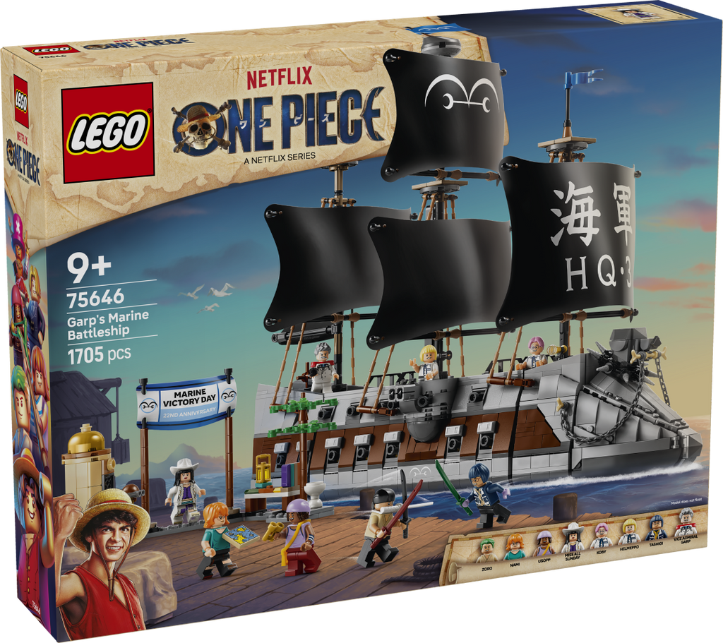 One Piece Garp's Marine Battleship | 75646