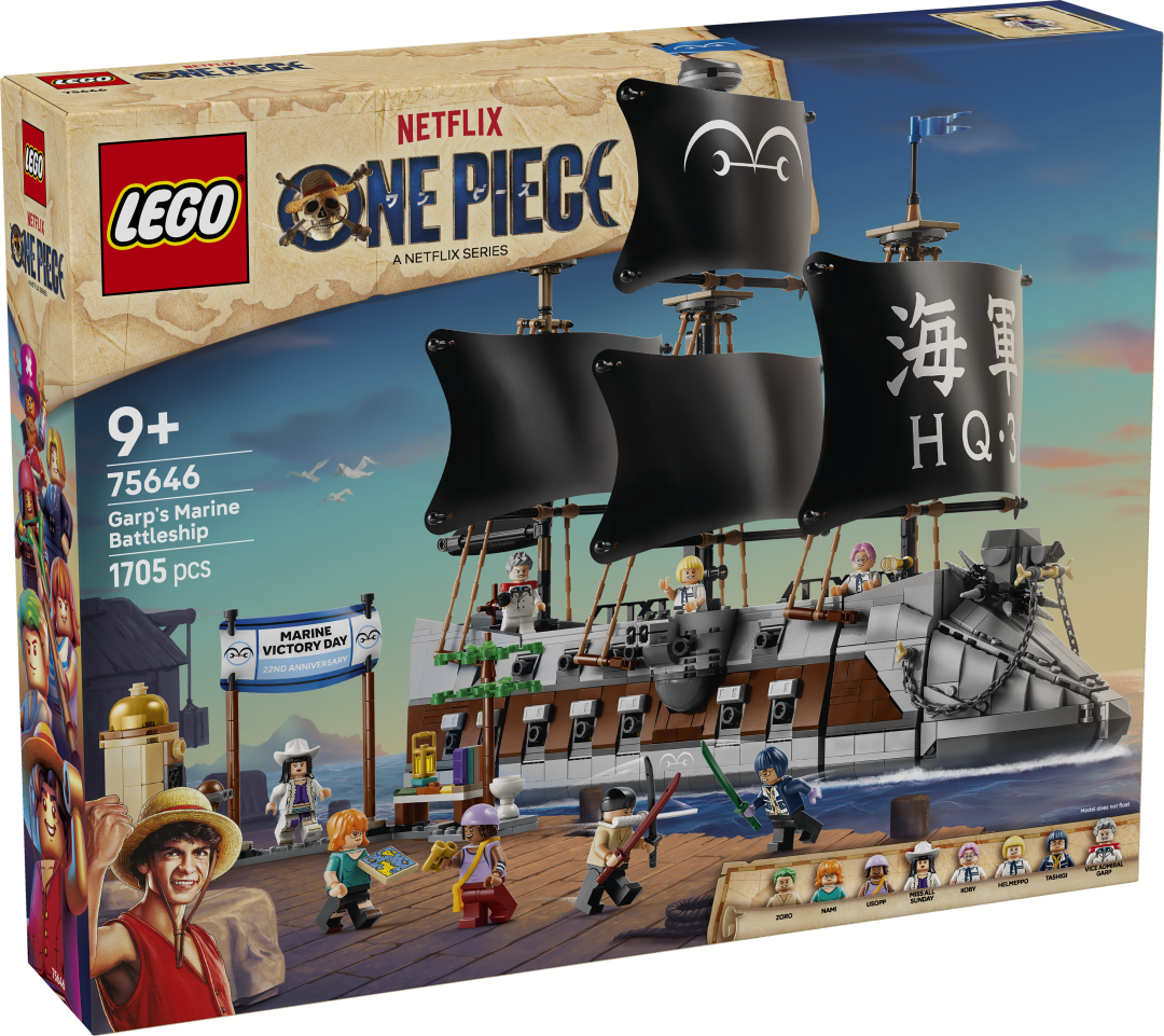 One Piece Garp's Marine Battleship | 75646