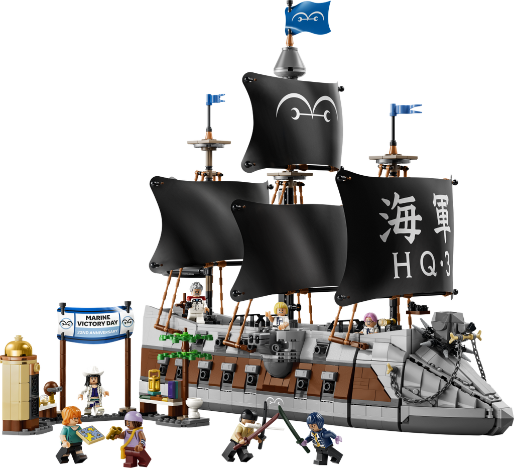 One Piece Garp's Marine Battleship | 75646