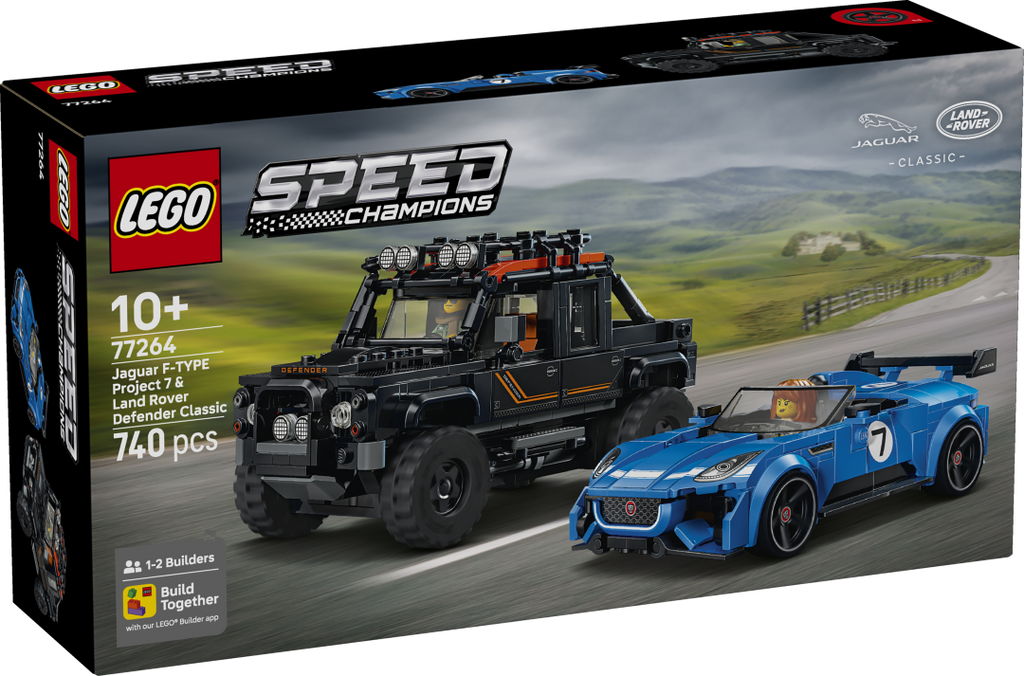 Speed Champions Jaguar Project 7 & Land Rover Defender | 77264