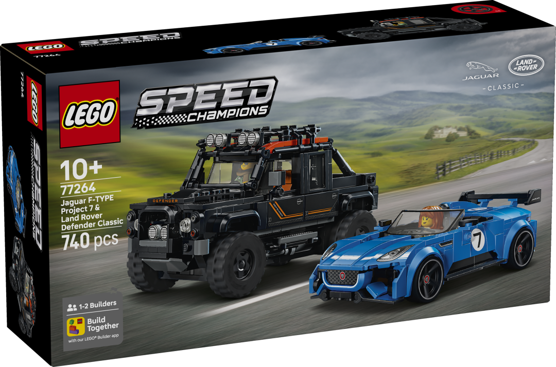 Speed Champions Jaguar Project 7 & Land Rover Defender | 77264