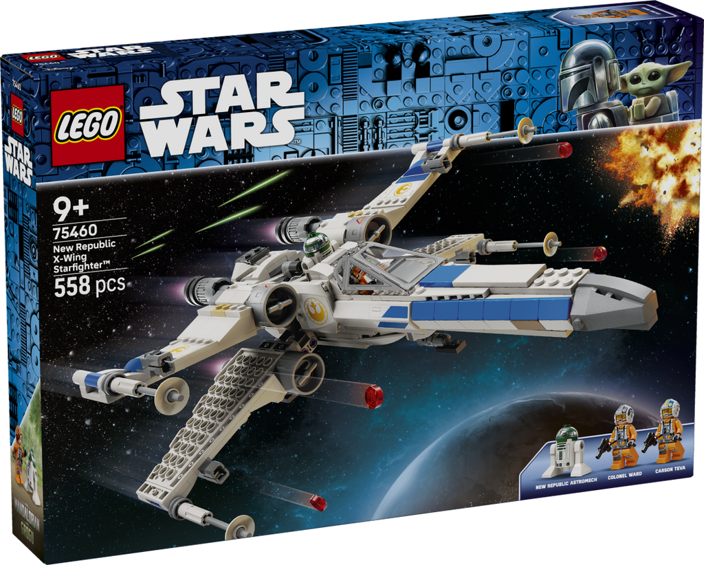Star Wars New Republic X-Wing Starfighter | 75460
